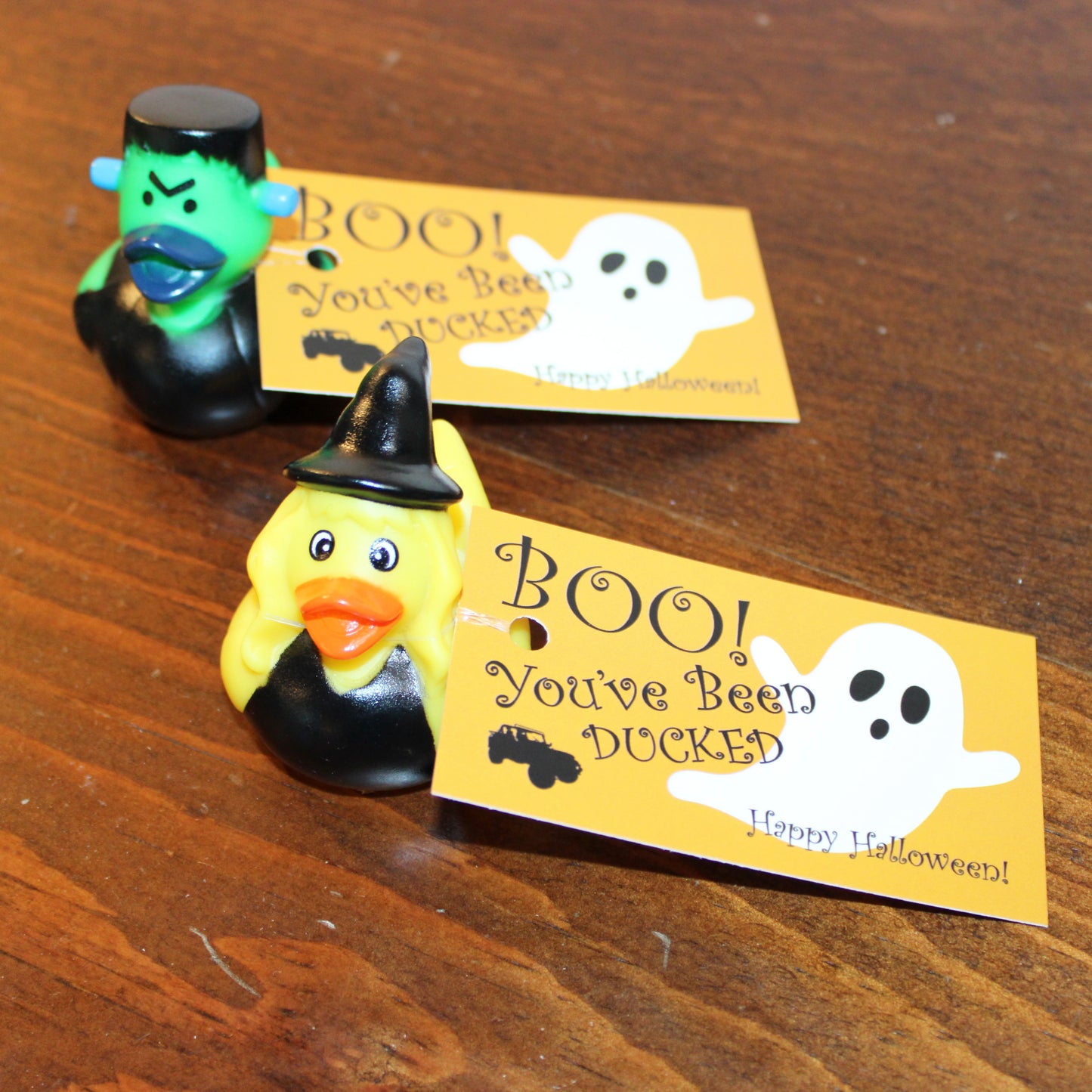 Halloween Duck & Tag Set (24 Ducks)