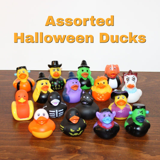 Halloween Themed Rubber Ducks