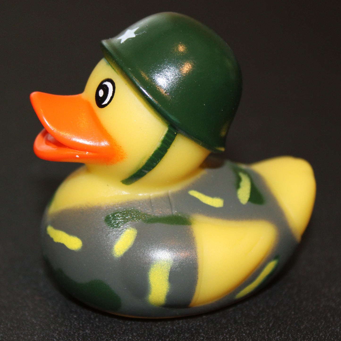 One-Star General Rubber Ducks with Helmets Trio