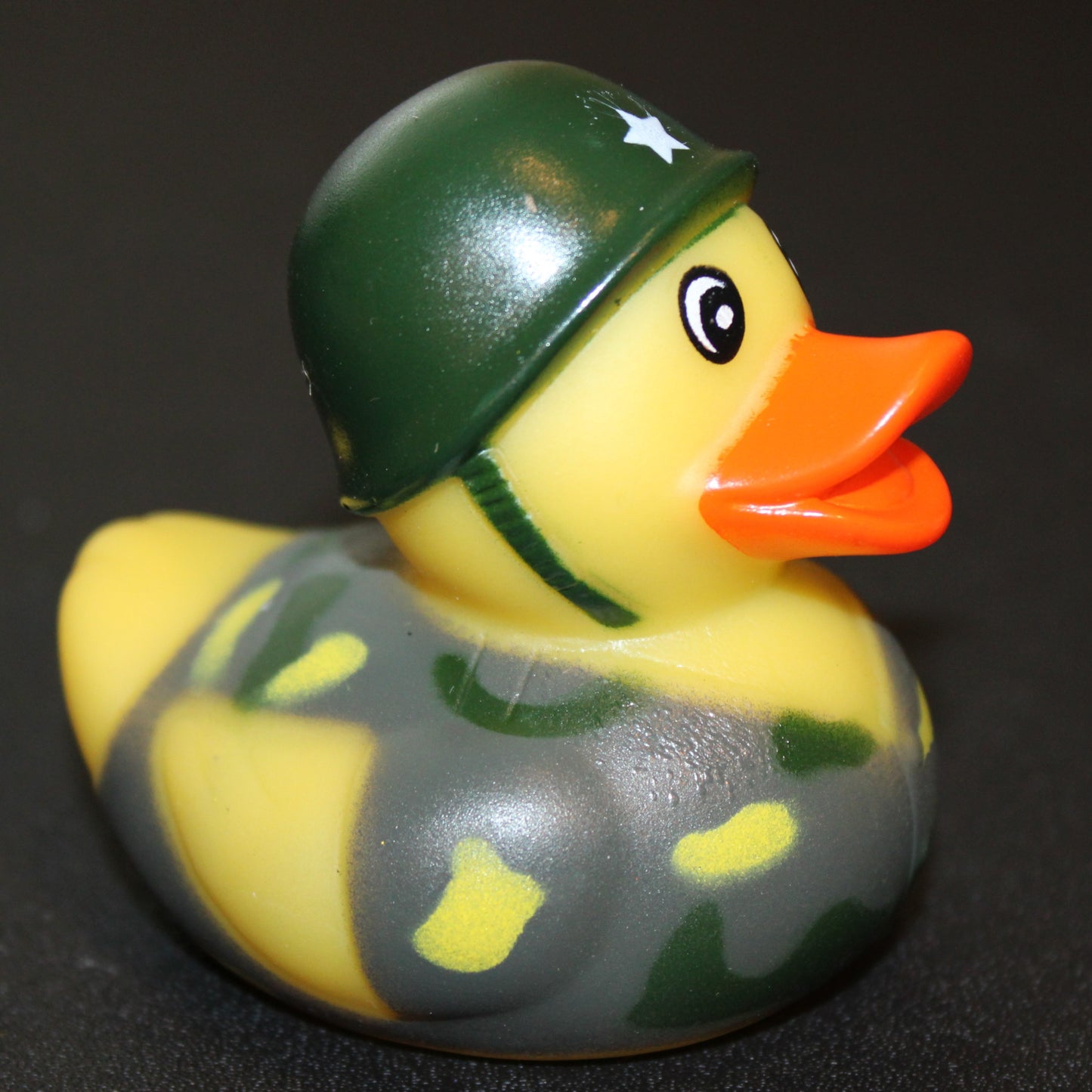 One-Star General Rubber Ducks with Helmets Trio