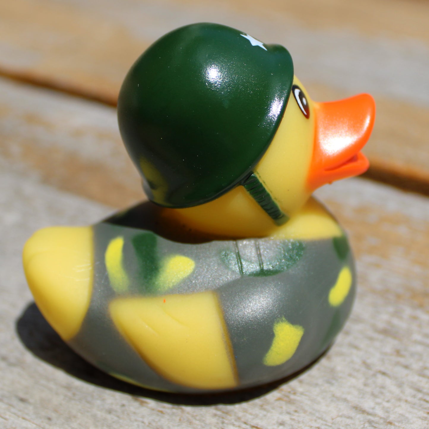 One-Star General Rubber Ducks with Helmets Trio