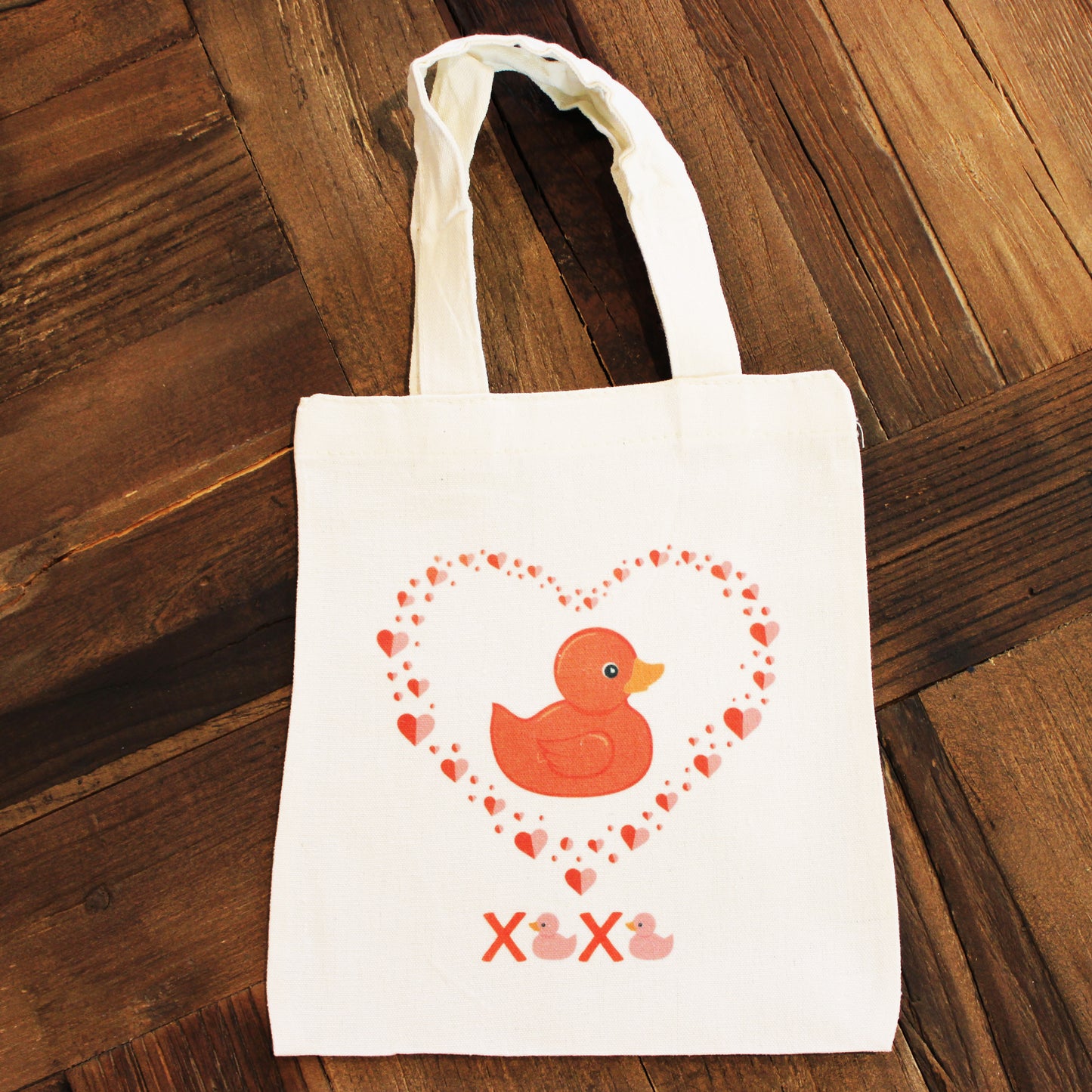 Valentine's Day Ducks & Tote Bag (Small)