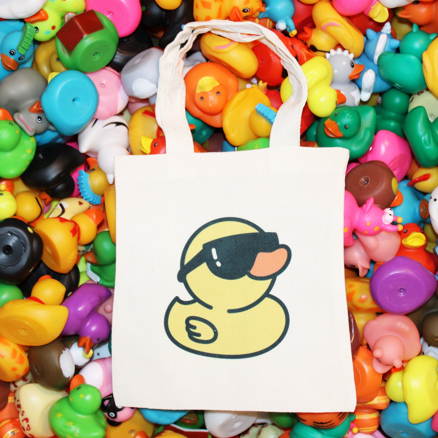 Cool Duck Small Canvas Tote Bag (Tote Only)