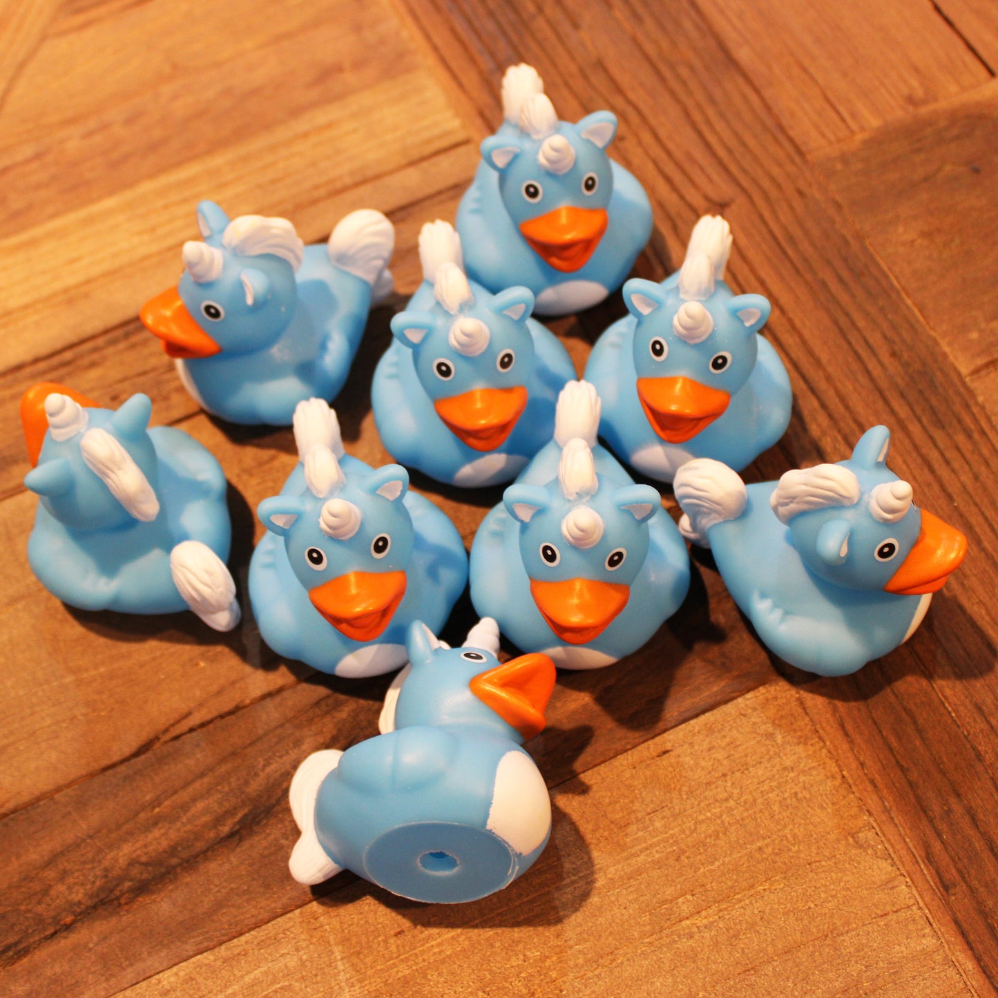 Bluenicorn Ducks - Set of 5 Enchanting Blue Unicorn Rubber Ducks