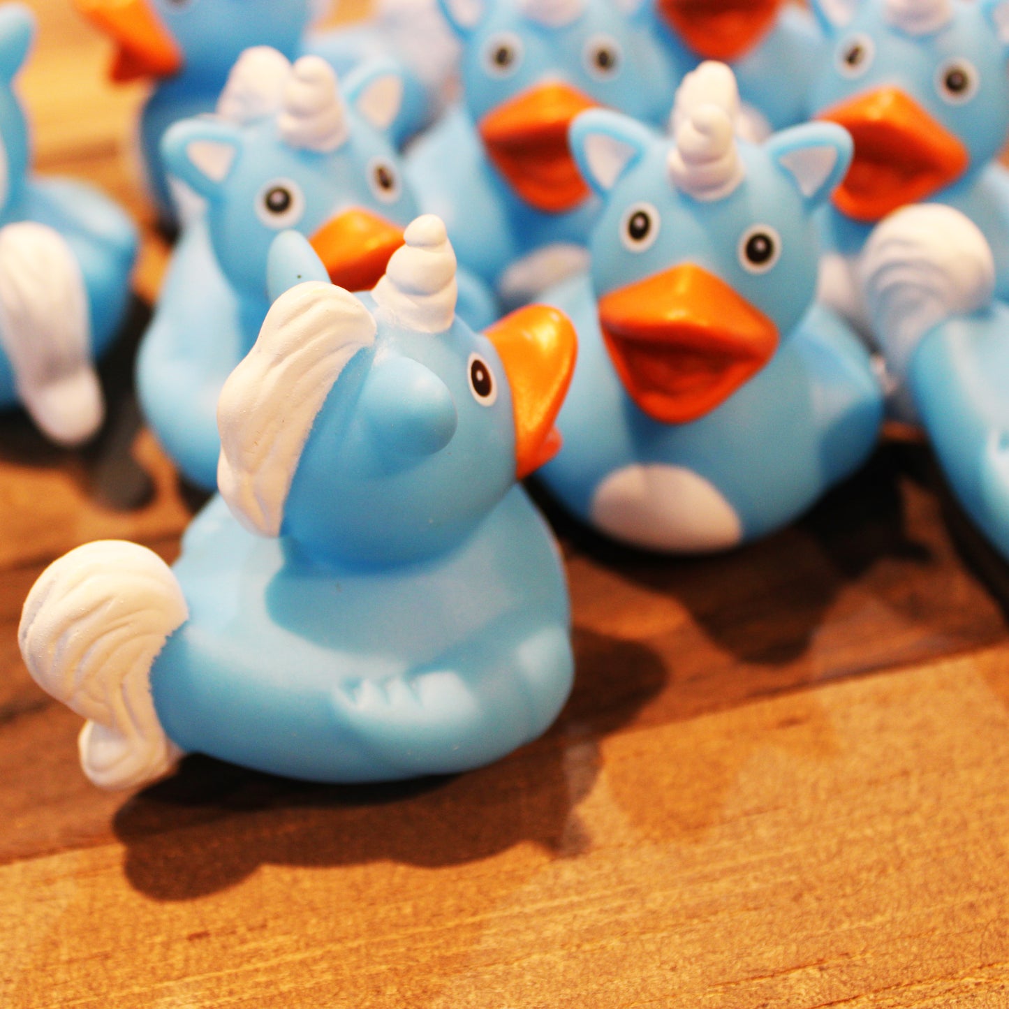 Bluenicorn Ducks - Set of 5 Enchanting Blue Unicorn Rubber Ducks