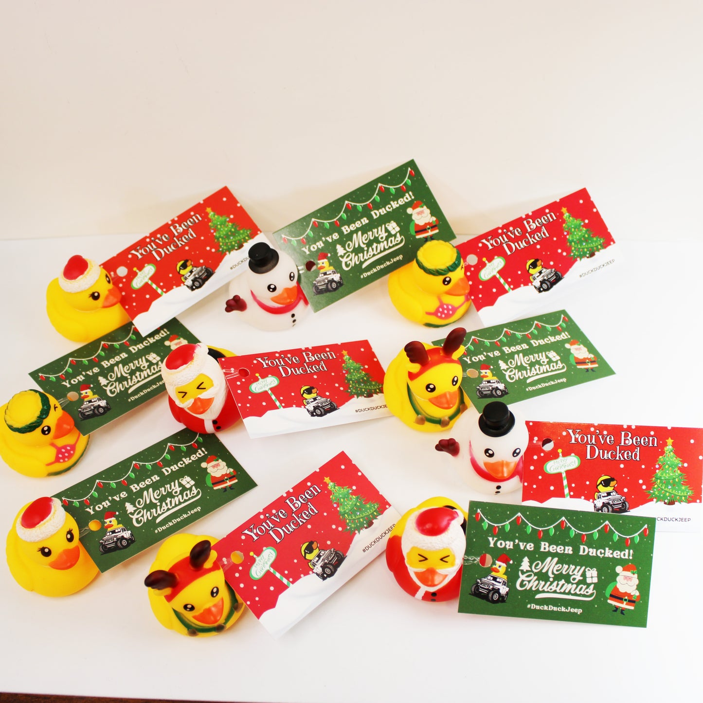 Christmas Duck & Tag Set for Duck Duck Jeep