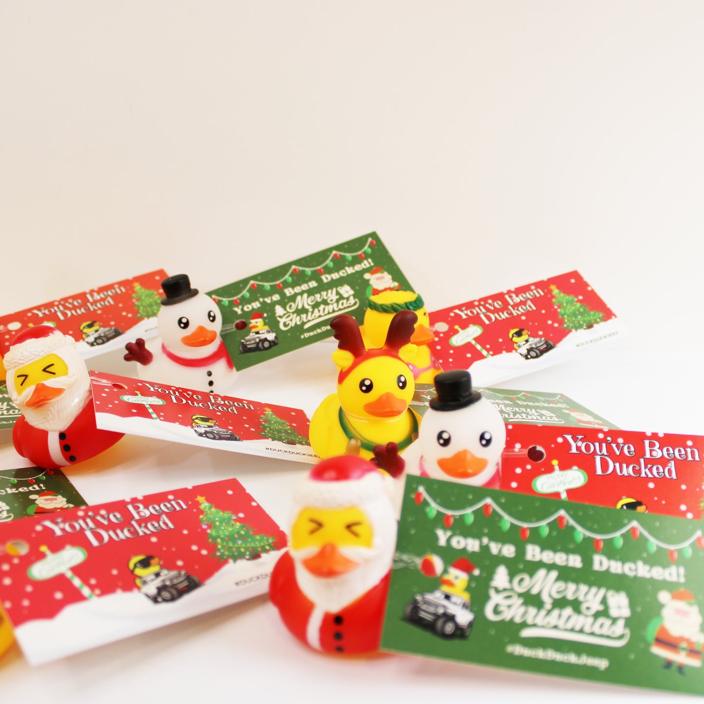 Christmas Duck & Tag Set for Duck Duck Jeep