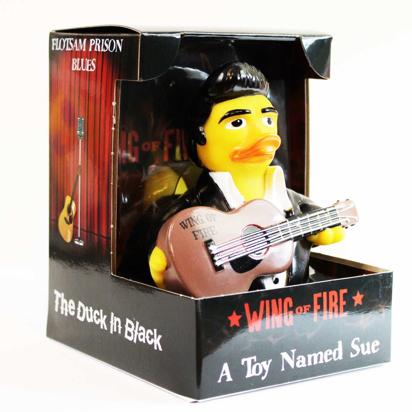 Johnny Cash Rubber Duck - "Wing of Fire" Limited Edition