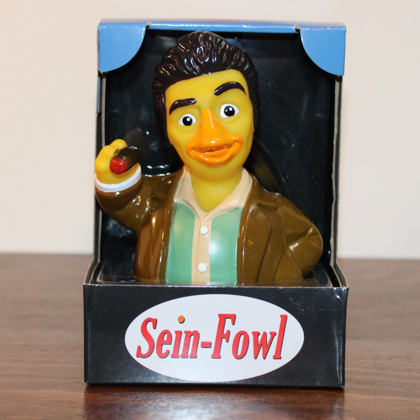 Cosmo Kramer "Sein-Fowl" Rubber Duck - Limited Edition by CelebriDucks