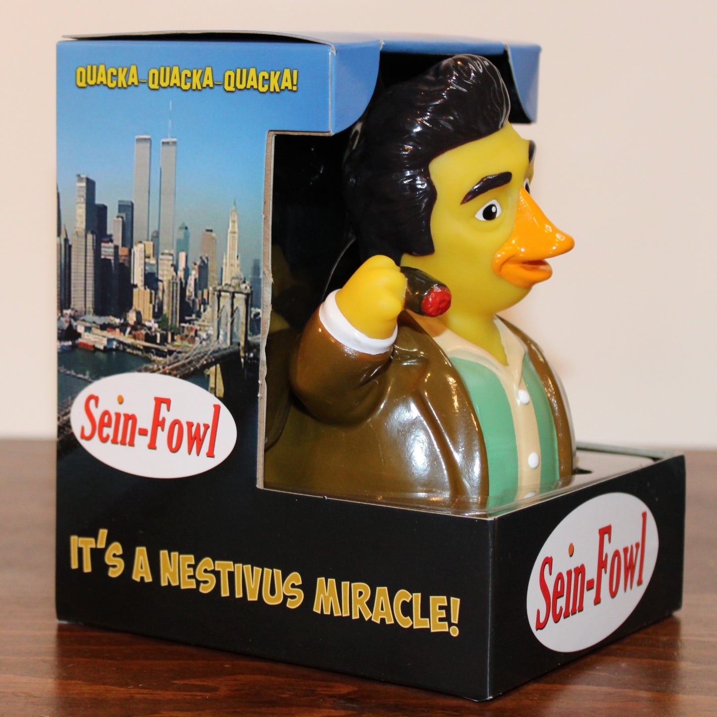 Cosmo Kramer "Sein-Fowl" Rubber Duck - Limited Edition by CelebriDucks