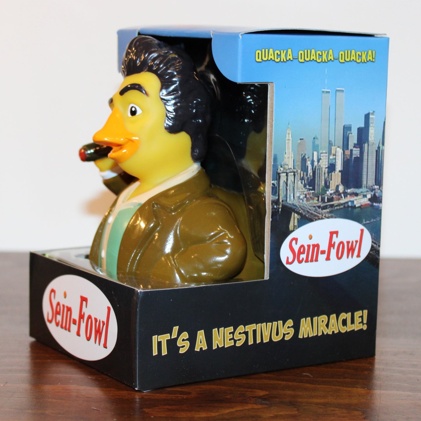 Cosmo Kramer "Sein-Fowl" Rubber Duck - Limited Edition by CelebriDucks