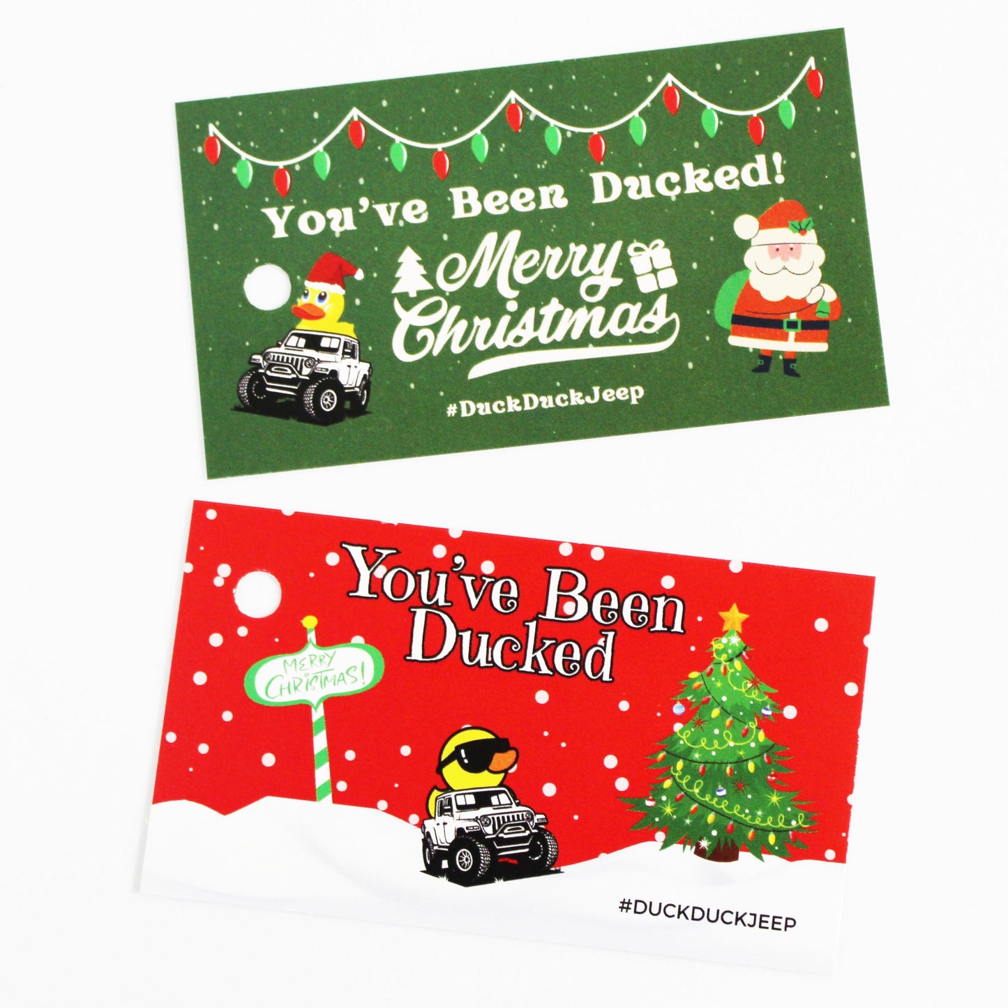 100 Christmas-Themed Tags for Duck Duck Jeep