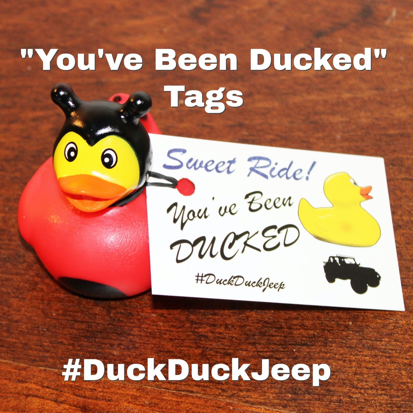 Classic Rectangle Tags (50 Pack) for #DuckDuckJeep