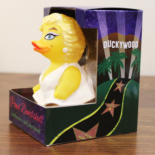 Pond Bombshell: Marilyn Monroe Rubber Duck - Limited Edition by CelebriDucks