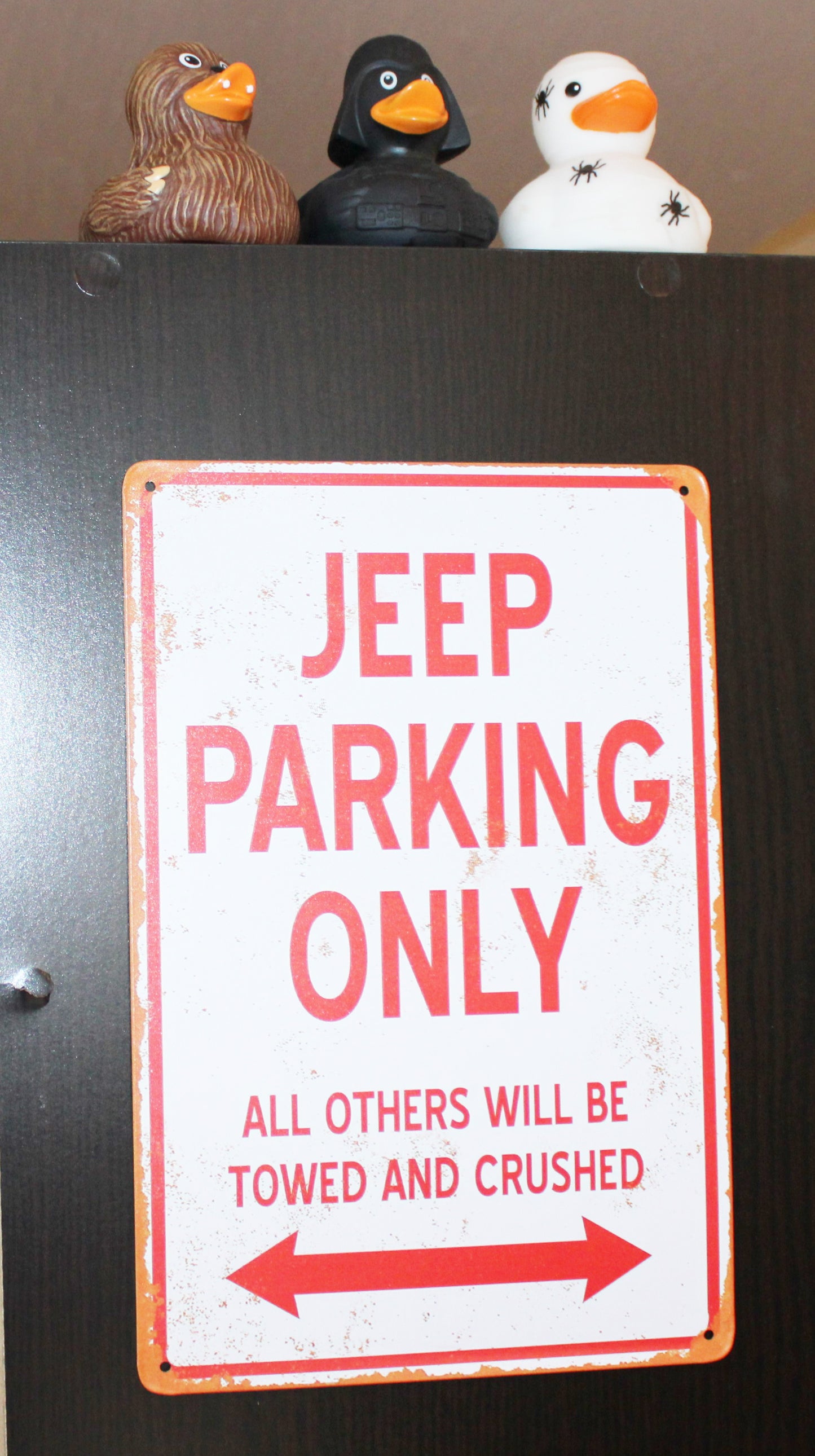 Jeep Parking Only Vintage Sign