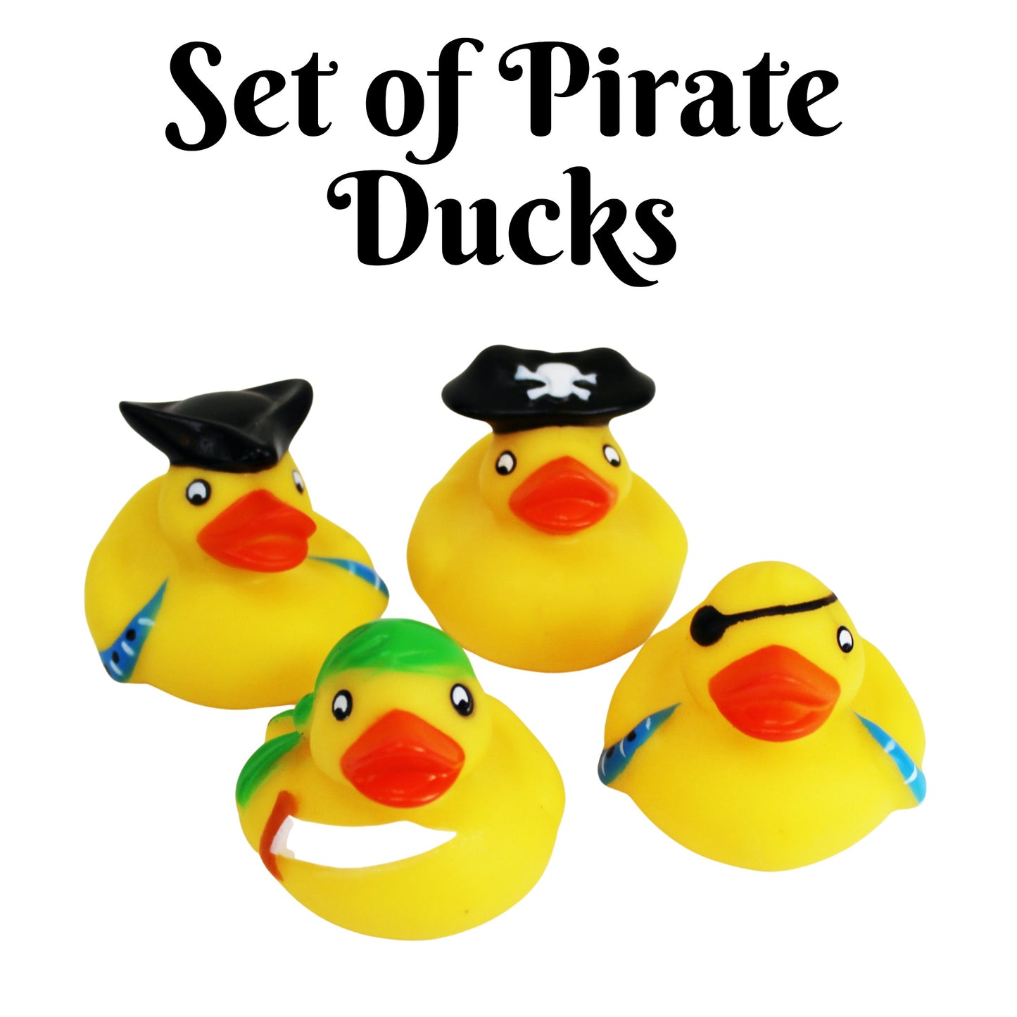 Pirate Rubber Duck Set