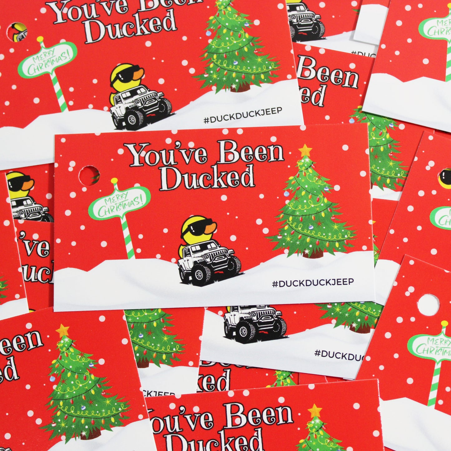 50 Christmas-Themed Tags for Duck Duck Jeep