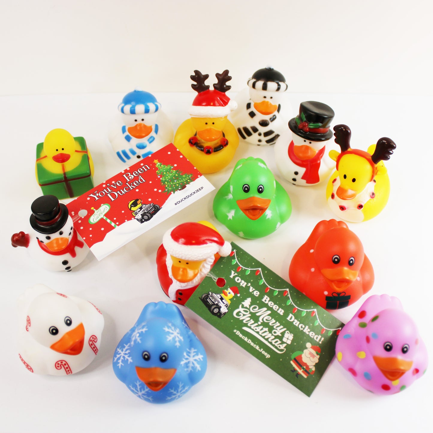 25 Christmas Ducks Complete Set