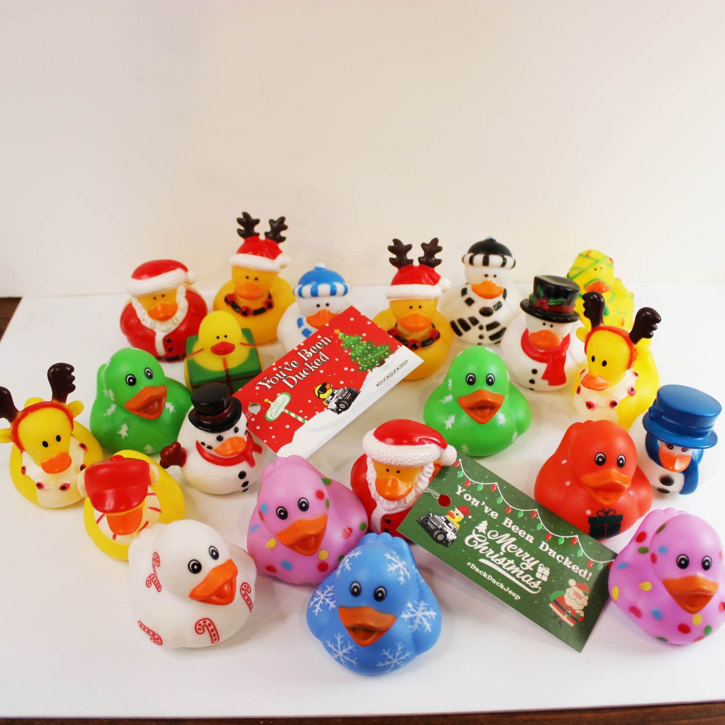 25 Christmas Ducks Complete Set
