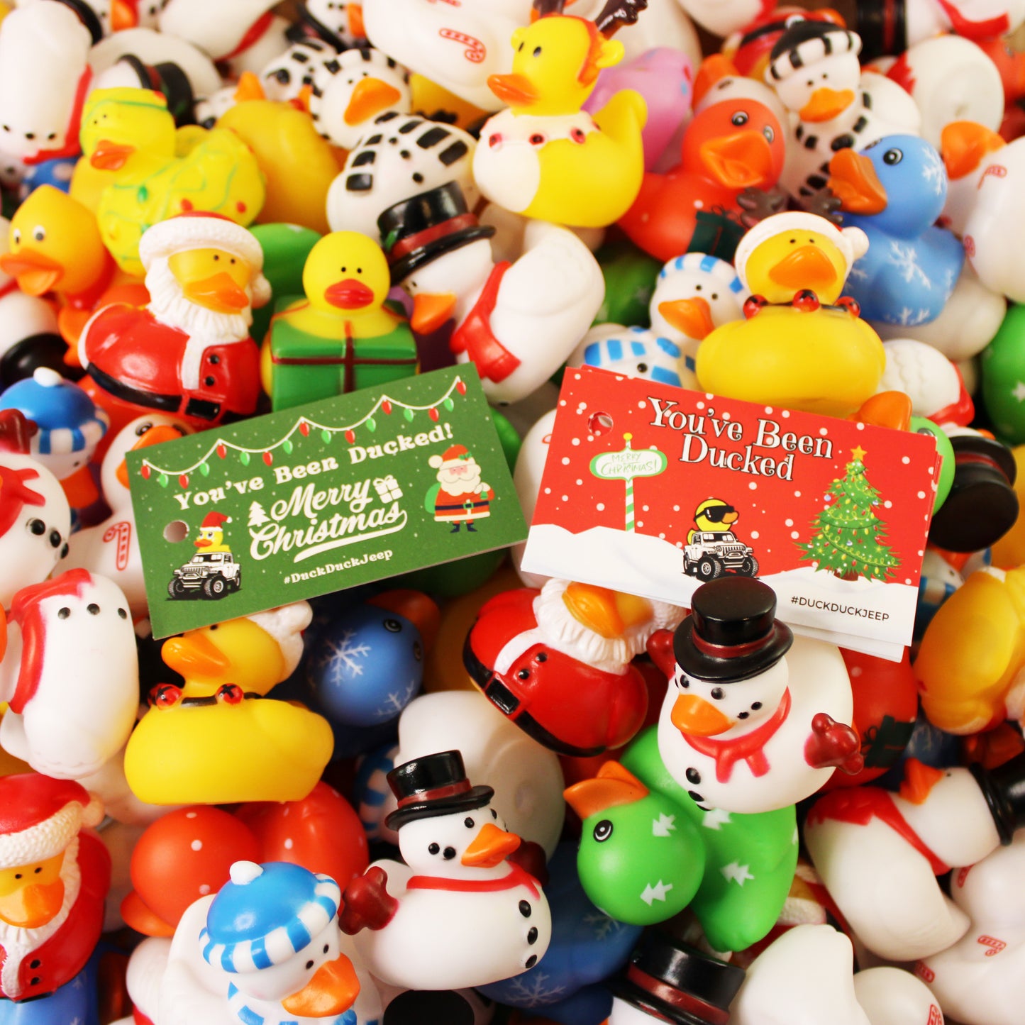 25 Christmas Ducks Complete Set