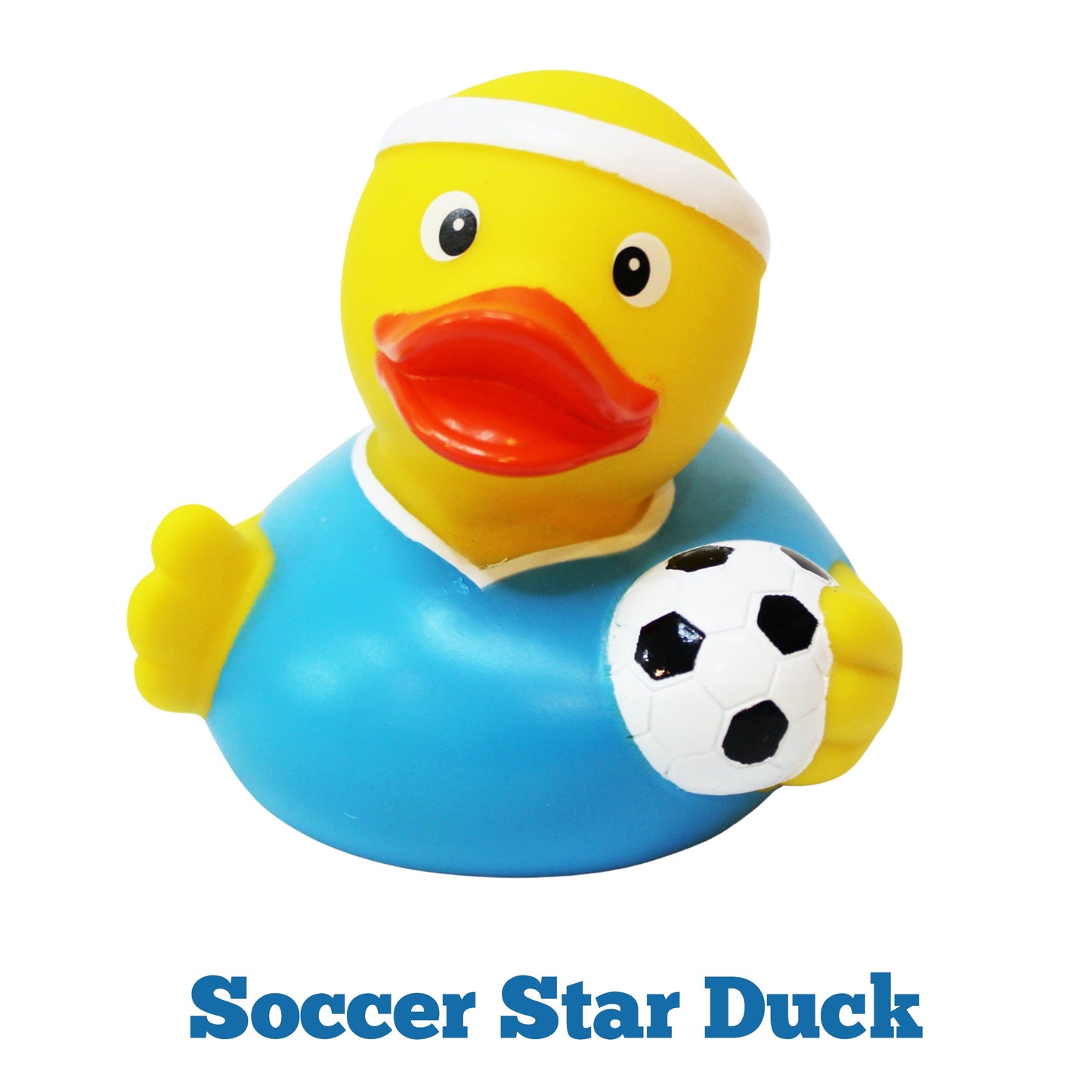 Soccer Player Rubber Duck