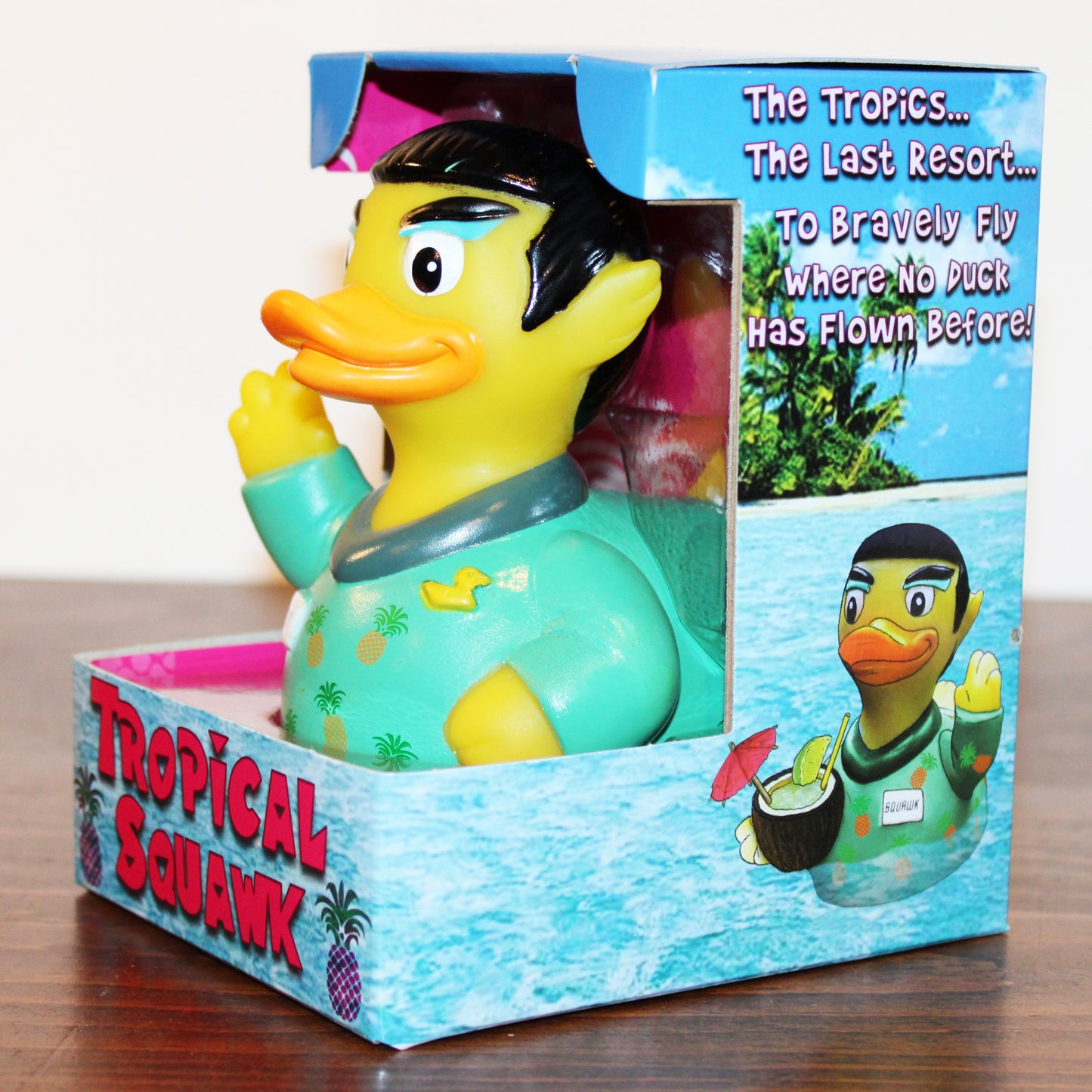 Tropical Squack Rubber Duck - Limited Edition by CelebriDucks