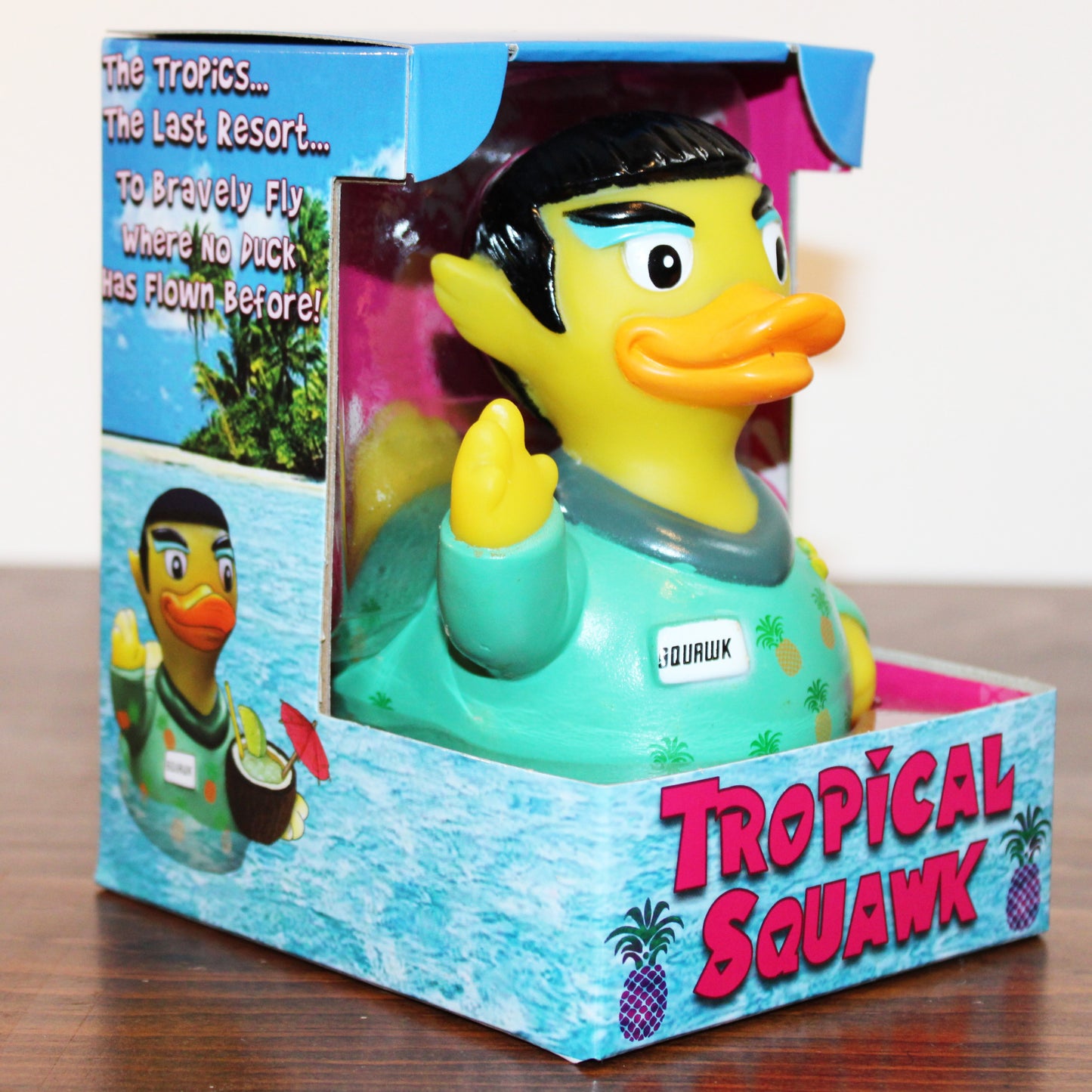 Tropical Squack Rubber Duck - Limited Edition by CelebriDucks