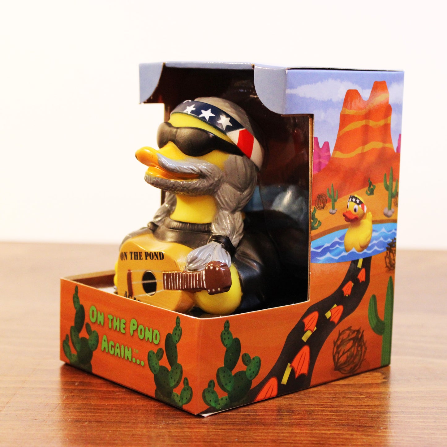 Willie Nelson Specialty Rubber Duck - "On the Pond Again" Limited Edition by CelebriDucks