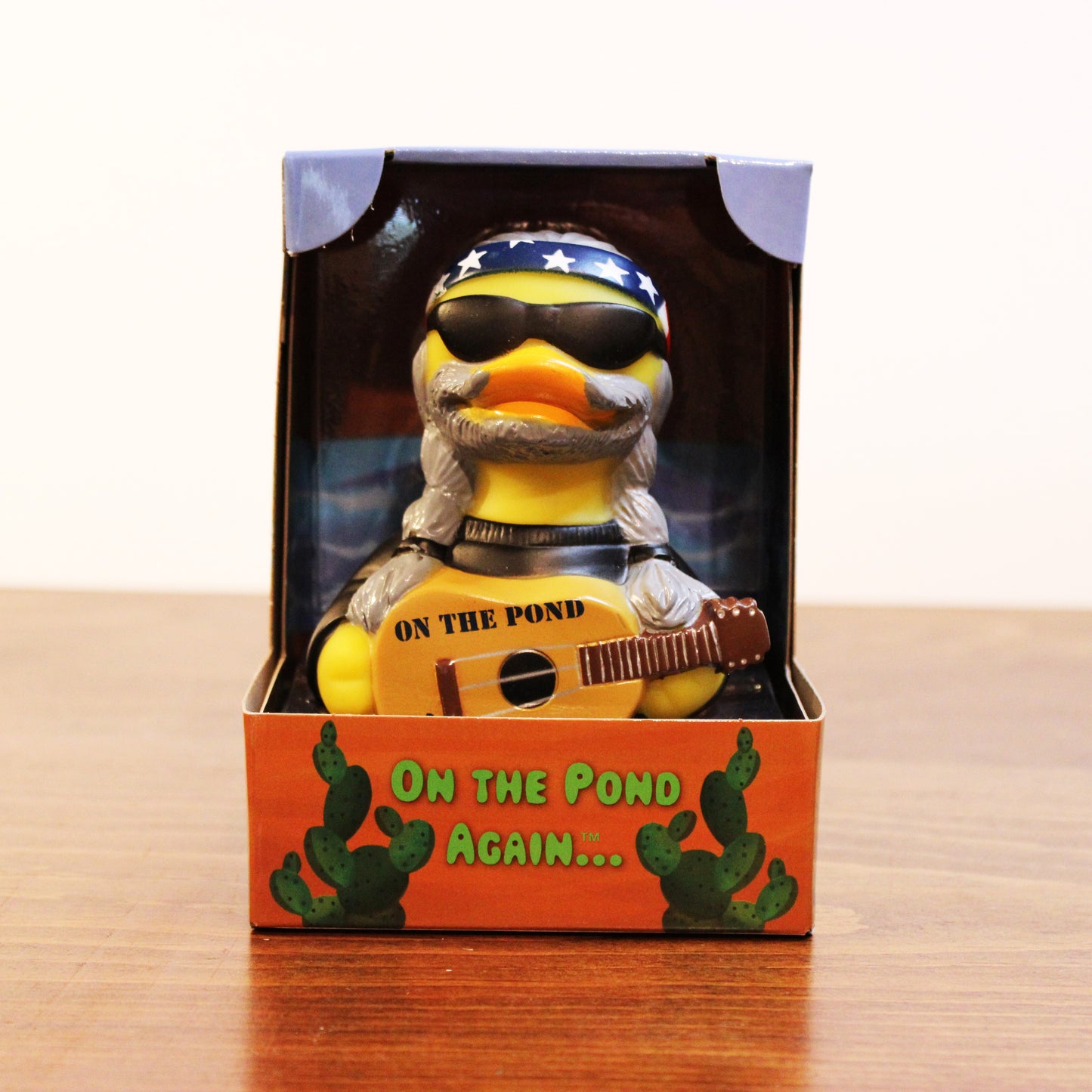 Willie Nelson Specialty Rubber Duck - "On the Pond Again" Limited Edition by CelebriDucks