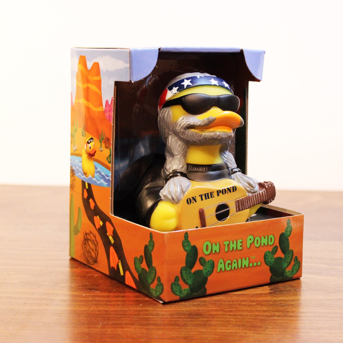 Willie Nelson Specialty Rubber Duck - "On the Pond Again" Limited Edition by CelebriDucks