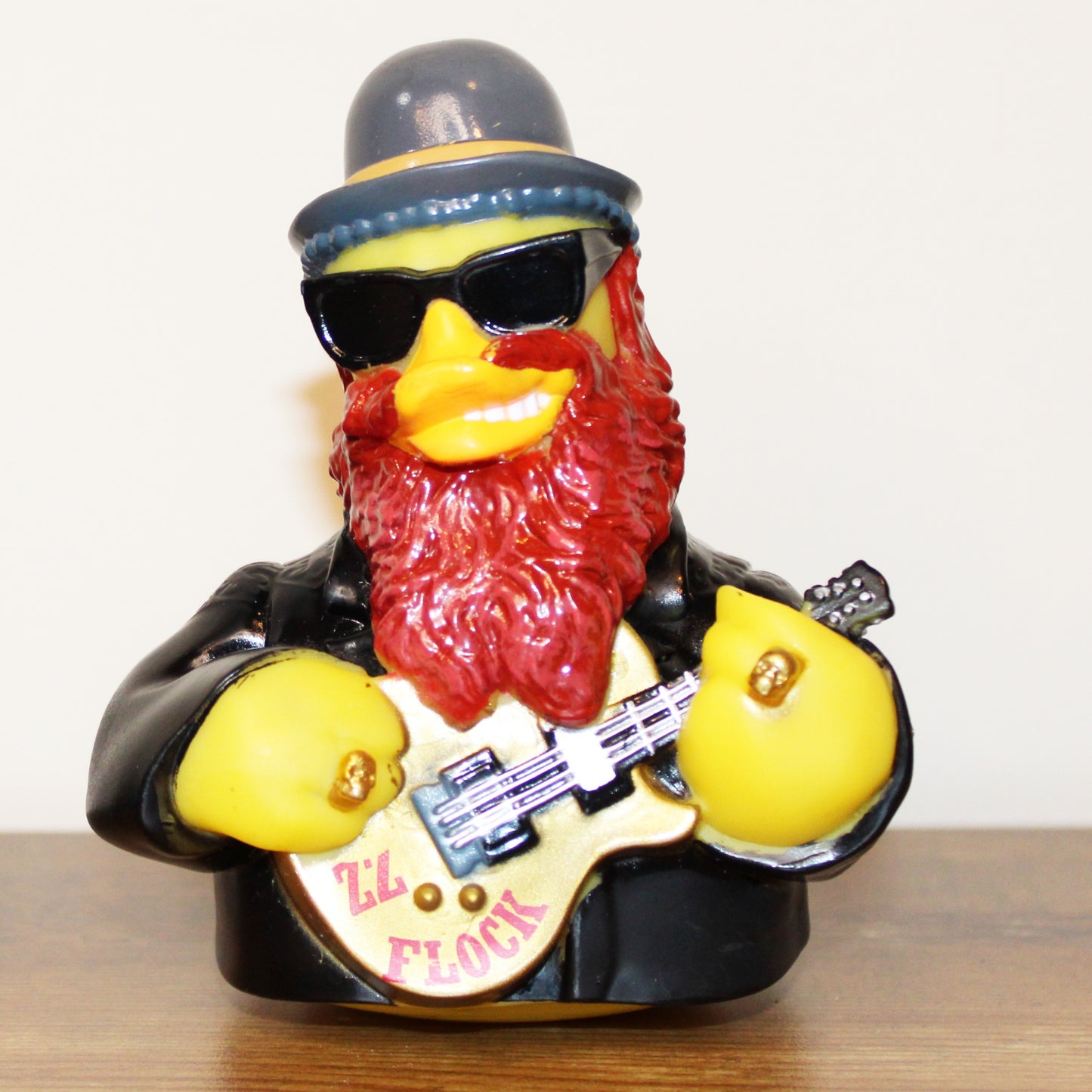 ZZ Flock Rubber Duck - "Sharp-Dressed" Limited Edition by CelebriDucks