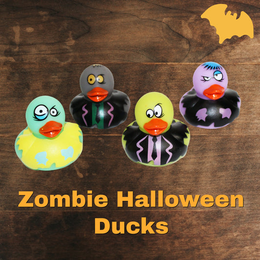 Zombie Rubber Duck Set: The Quacking Dead